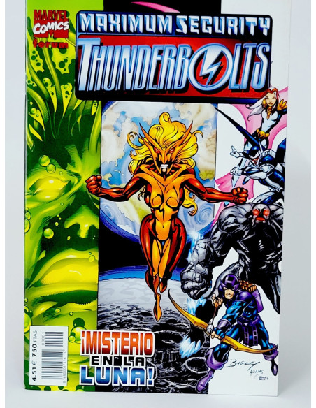 **Cómic Thunderbolts especial Marvel antiguo colección kiosco**