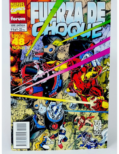Cómic **Fuerza de Choque** Especial, **Marvel**, antiguo coleccionista
