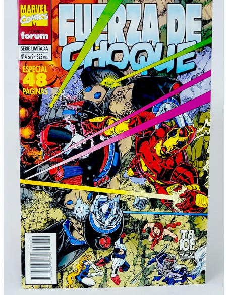 Cómic **Fuerza de Choque** Especial, **Marvel**, antiguo coleccionista