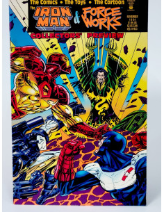 Cómic antiguo Iron Man Force Works **tebeo coleccion Marvel**