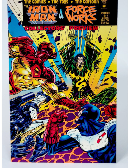 Cómic antiguo Iron Man Force Works **tebeo coleccion Marvel**