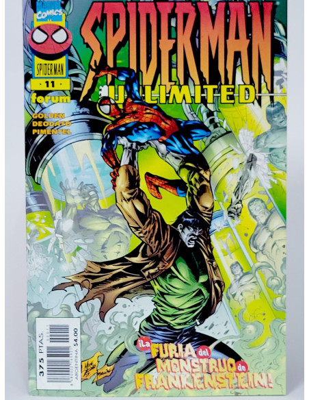 **Cómic Spiderman Unlimited 11 Marvel clásico coleccionista**