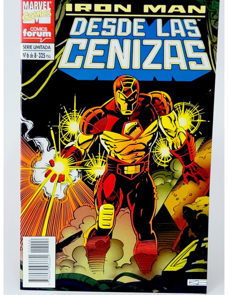 **Cómic Iron Man Desde las Cenizas Marvel coleccionista**