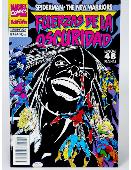 CÓMIC FUERZAS DE LA OSCURIDAD 4 FORUM MARVEL (SPIDER-MAN) EXCELENTE...