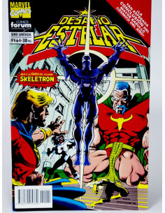 CÓMIC DESAFÍO ESTELAR 4 SENTID LA FURIA DEL VILLANO SKELETRON FORUM MARVEL EXCELENTE ESTADO