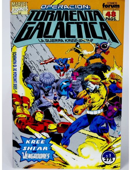 CÓMIC OPERACIÓN TORMENTA GALÁCTICA 1 FORUM MARVEL EXCELENTE ESTADO ...