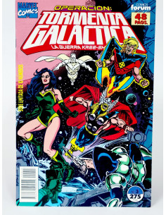 CÓMIC OPERACIÓN TORMENTA GALÁCTICA 3 LA GUERRA KREE-SHI'AR FORUM MARVEL EXCELENTE ESTADO