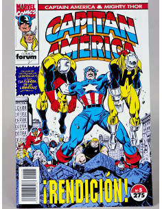 CÓMIC CAPITÁN AMÉRICA 5 ¡RENDICIÓN! VOL.2 FORUM MARVEL VOLUMEN EXCE...