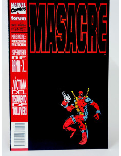 CÓMIC MASACRE 1 PERSECUCIÓN EN CÍRCULO VOL.1 FORUM MARVEL VOLUMEN DE KIOSCO