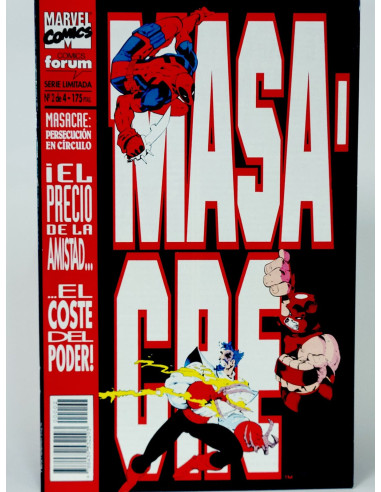 Cómic Masacre 2 Marvel clásico de colección antiguo