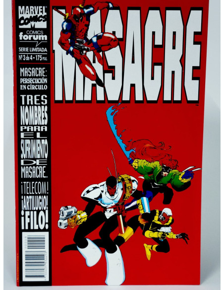 Cómic Masacre Persecución Círculo Vol.1 Marvel coleccionista