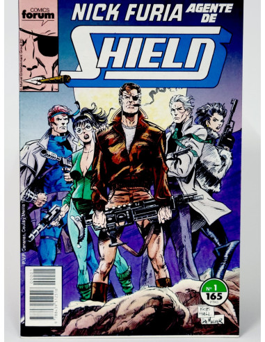 **Cómic antiguo Nick Furia SHIELD Fantasmas pasado Marvel**