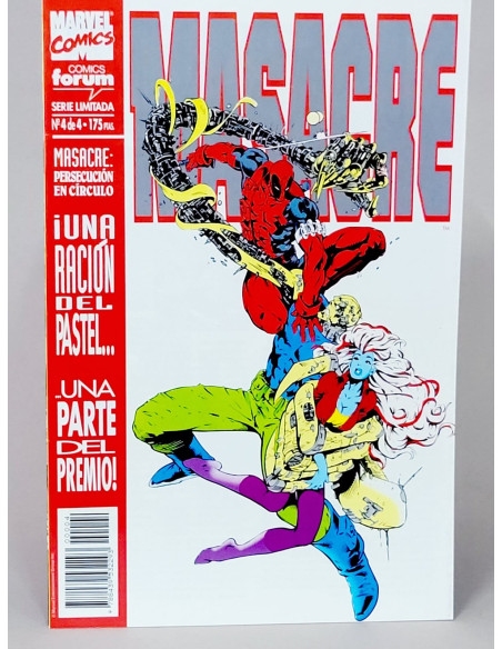Cómic **Masacre Marvel** Vol.1 clásico, **tebeo de colección antiguo**