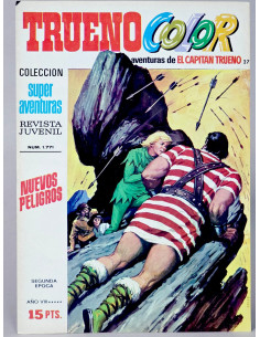 CÓMIC EL CAPITÁN TRUENO COLOR 27 NUEVOS PELIGROS BRUGUERA SEGUNDA EPOCA MUY BUEN ESTADO