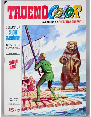 **Cómic antiguo Capitán Trueno 61 Bruguera coleccionistas**