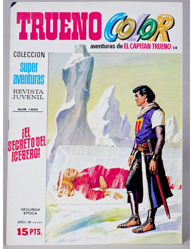 **Cómic antiguo El Capitán Trueno 58 Bruguera colección tebeos**