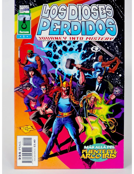 **Los Dioses Perdidos Marvel colección vintage cómics coleccionista**