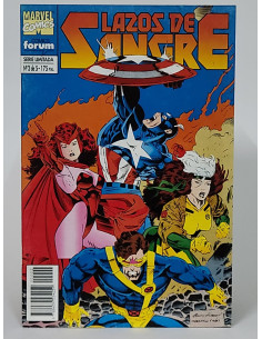 CÓMIC LAZOS DE SANGRE 2 DESOBEDIENCIA CIVIL FORUM GRAPA MARVEL EXCELENTE ESTADO