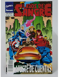 **Cómic clásico Lazos de Sangre Marvel Grapa coleccionista**
