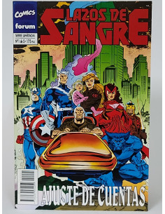Cómic Marvel Lazos de Sangre grapa vintage coleccionista