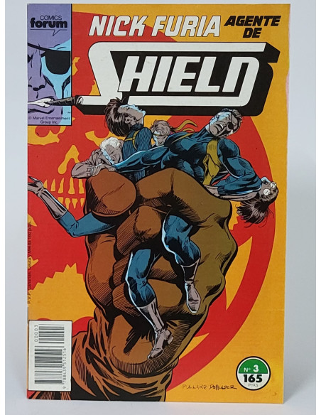 CÓMIC NICK FURIA SHIELD 3 VOL.1 FORUM GRAPA MARVEL VOLUMEN EXCELENTE ESTADO