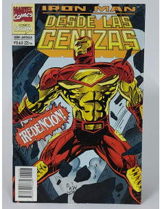 CÓMIC IRON MAN 8 DESDE LAS CENIZAS: ¡REDENCIÓN! FORUM GRAPA MARVEL EXCELENTE ESTADO