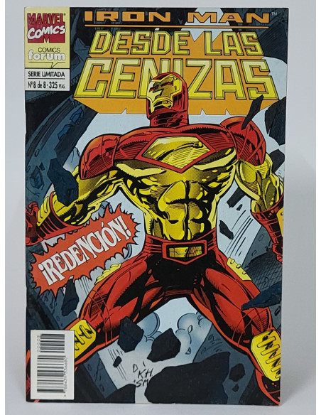 CÓMIC IRON MAN 8 DESDE LAS CENIZAS: ¡REDENCIÓN! FORUM GRAPA MARVEL EXCELENTE ESTADO