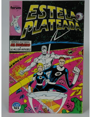 **Cómic antiguo Estela Plateada Marvel grapa colección**