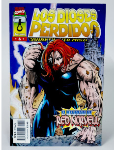 CÓMIC LOS DIOSES PERDIDOS 6 EL REGRESO DE RED NORVELL FORUM GRAPA MARVEL EXCELENTE ESTADO