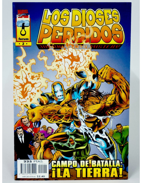 CÓMIC MARVEL LOS DIOSES PERDIDOS 2, GRAPA COLECCIÓN VINTAGE