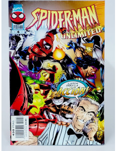 **Cómic Spiderman Unlimited Marvel grapa vintage colección**