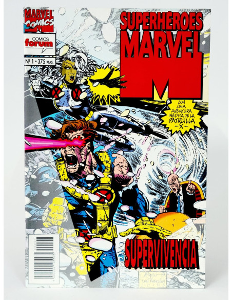 **Cómic Marvel Superhéroes supervivencia grapa colección vintage**