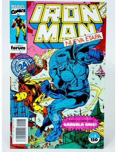 **Cómic Iron Man 2 grapa Marvel coleccionista vintage**