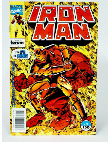 **Cómic Iron Man 4 Marvel grapa coleccionismo vintage**