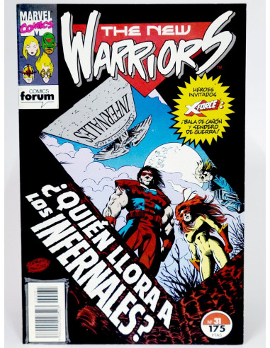 Cómic clásico **Marvel** The New Warriors 31 colección vintage