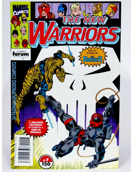Cómic The New Warriors 7 Vol.1 Marvel grapa coleccionistas