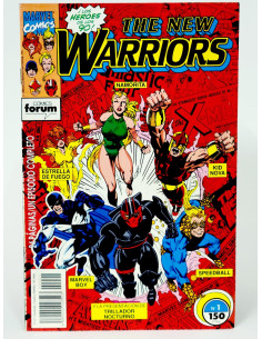 Cómic **Marvel The New Warriors 90s** coleccionistas grapa vintage