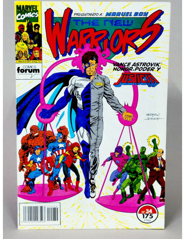 Cómic The New Warriors 34 Vol.1 Marvel clásico colección
