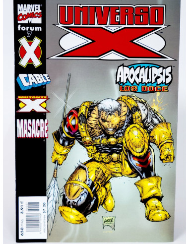 CÓMIC UNIVERSO X 7 APOCALIPSIS: LOS DOCE VOL.1 FORUM GRAPA MARVEL VOLUMEN DE KIOSCO