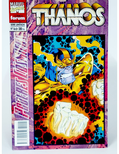CÓMIC THANOS 1 PODERES CÓSMICOS VOL.1 FORUM GRAPA MARVEL VOLUMEN DE KIOSCO