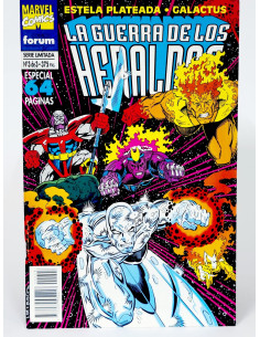 CÓMIC ESTELA PLATEADA 3 LA GUERRA DE LOS HERALDOS FORUM GRAPA MARVEL DE KIOSCO