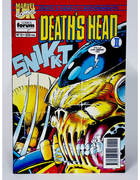 **Cómic antiguo Marvel grapa coleccionista Death’s Head II**