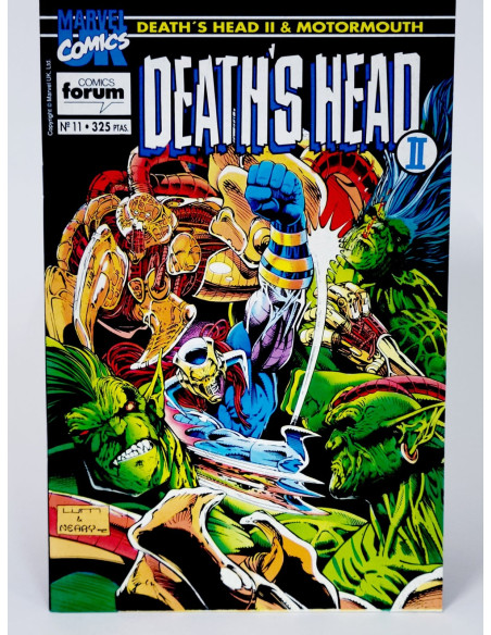 CÓMIC DEATH'S HEAD II 11 FORUM GRAPA MARVEL DE KIOSCO