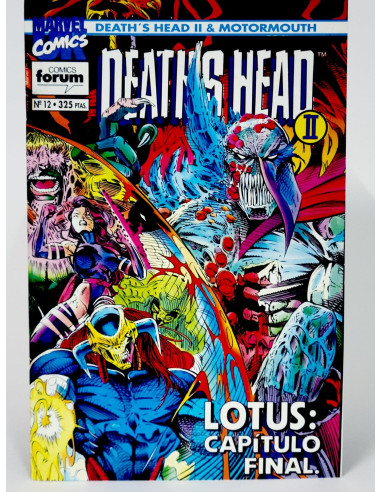 CÓMIC DEATH'S HEAD II 12 LOTUS: CAPÍTULO FINAL FORUM GRAPA MARVEL DE KIOSCO
