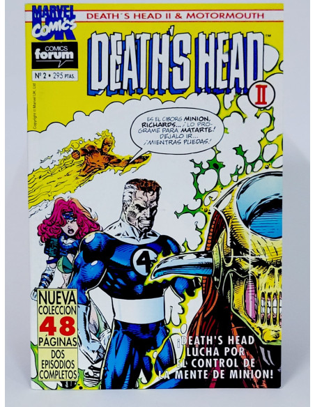 Cómic **Death's Head II Marvel grapa** | **tebeo** antiguo colección