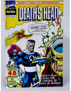 **Cómic antiguo Marvel grapa coleccionista Death's Head II**