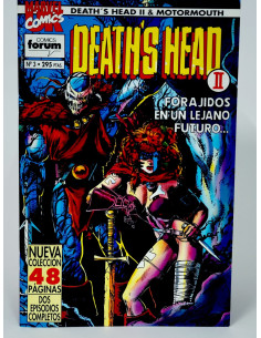 **Cómic clásico Marvel Death's Head II vintage coleccionistas**