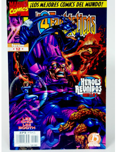 Cómic Los 4 Fantásticos Marvel grapa antiguo coleccionista