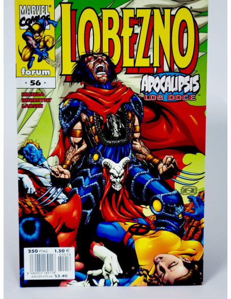Cómic **Lobezno Apocalipsis Marvel** grapa **colección vintage**