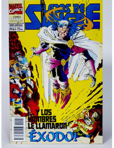 CÓMIC LAZOS DE SANGRE 4 ¡... Y LOS HOMBRES LE LLAMARON ÉXODO! FORUM GRAPA MARVEL DE KIOSCO